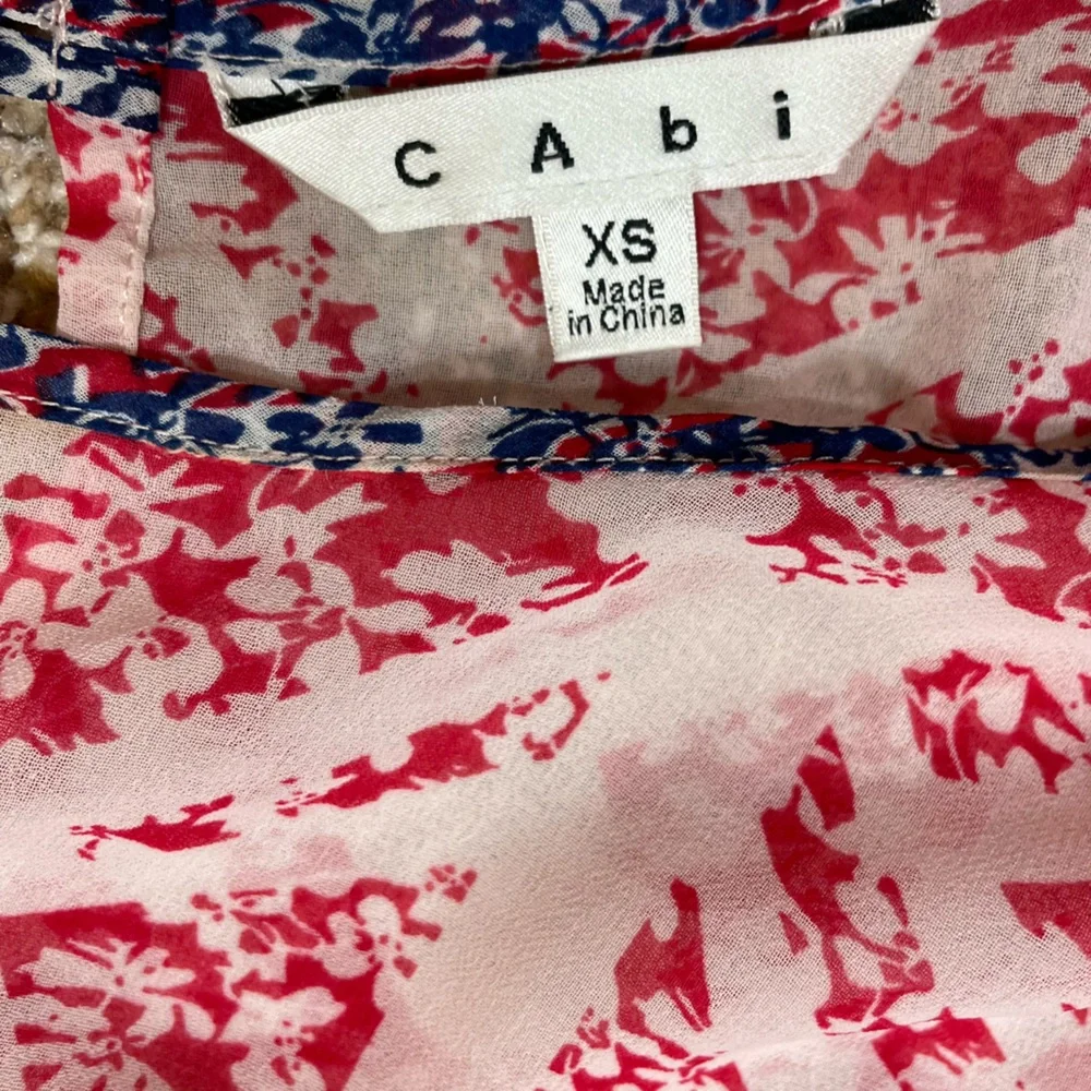 EUC CAbi “Coquette” Sheer Top (GMH-V) - Picture 8 of 10